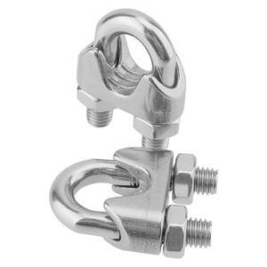 [미국배송] 20 PCS 1/2 인치 와이어 로프 클램프 M12 스테인리스 스틸 케이블 클립 U 볼트 새들 패스너