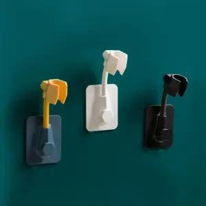 흡착식 샤워기 거치대 홀더 걸이 3color/무타공 행거 샤워기거치대