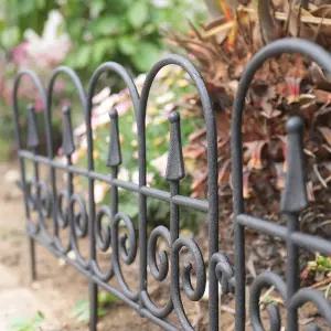화단 텃밭 철제 정원 울타리 조립식 마당 녹슨 박스