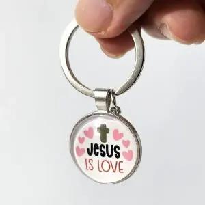 굿즈 키링 크리스찬 예수님 인기 교회 십자가 (WFJSPQB)