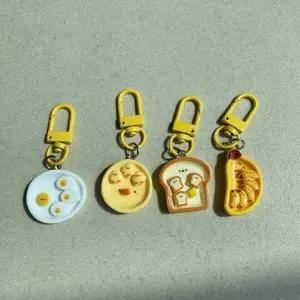 후라이 키홀더 고 핫케이크 빵 패션액세서리 바 (WFJSPUJ)