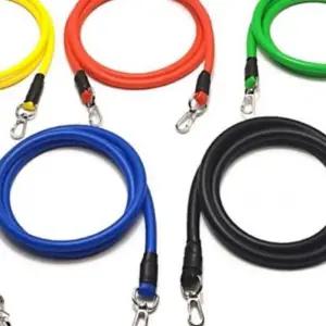 K77 튜빙밴드 홈트 운동 고무 밴드 5개 세트 튜빙밴드