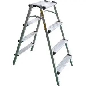 [굿야드] 알루미늄 광폭 사다리 4단