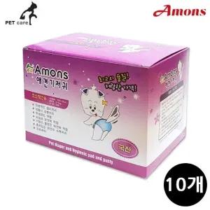 10매 애견기저귀 10개입 초소형견용 1박스 (WFJ7SI7)