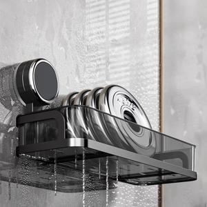 라포식 흡입 컵 욕실 랙 비 펀칭 화장실 벽걸이 형 이동식 보관함 세면대