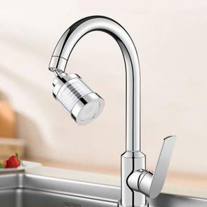 라포식 유니버설 720 ° 주방 수도꼭지 연장기 에어레이터 스플래시 필터 세면대 버블러 노즐 회전