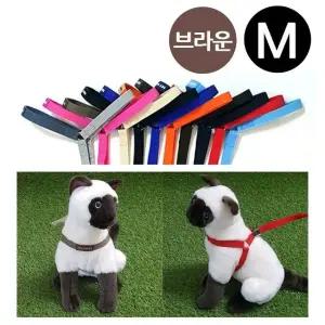 지엠펫 강아지 Y하네스 브라운 M 스카이워크 하네스 (WFJ7U6G)