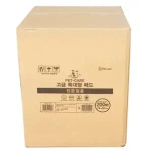 고품질 애완견 전용 고급 대형 패드 200매 청결 필수품 애견 (WFK6O1W)