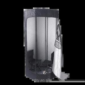 라포식 성인용 핑크색 욕조  세레네라이프 소형 휴대용 사우나 텐트 전신 제품 야외 캐빈 야간 1~2인용 대