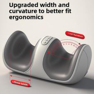 인체 공학적 전기 미니 폼 발 마사지기 다리 종아리 근육 휴식 순환 홈 오피스 작업용 압축 지압 반죽