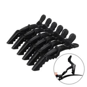 미용사 악어 머리 헤어 집게 핀 클립 6개입 DD-10555 머리핀 머리집게