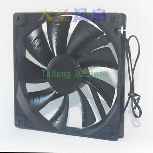 리뉴얼 140mm 무소음 쿨링 팬 14cm T1402512M-3M DC 12V 0.30A (0.18A) 1200RPM 3핀 전원 공급 장치 (EVGA