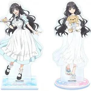 애니메이션 향기로운 꽃은 위엄 있게 피어난다 카오루코 와구리 코스프레 스탠딩 플레이트 아크릴 피규어