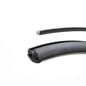 M 씰 E009-10F EPDM 밀집 고무 창 잠금 개스킷 풍화 제거 견인 피스 동작 인라인 3/16인치 유리 및 3/32인치 패널 가장자리 10피트 에 맞습니다