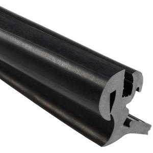EPDM 밀집 고무 창문 잠금 개스킷/날씨 제거 창 씰 일체형 동작 오프셋 1/4인치 유리 및 1/16인치 패널 가장자리 10피트 또는 3미터 에 맞습니다