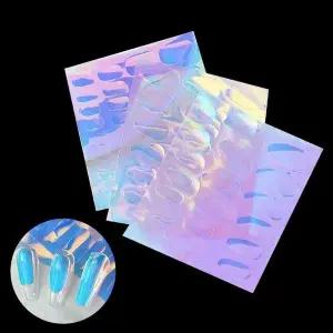 아트 젤 유리조각 필름 얼음 호일 네일 유리 (WFK9CON)