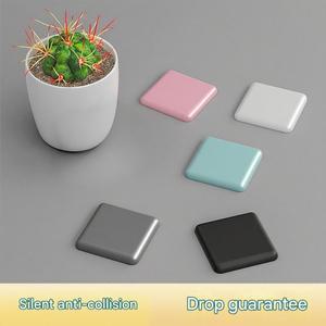 실리콘 충돌 방지 도어 스토퍼 냉장고 손잡이 캐비닛 벽면 후면 패널 무소음 쿠션 테이블 모서리 보호대 창