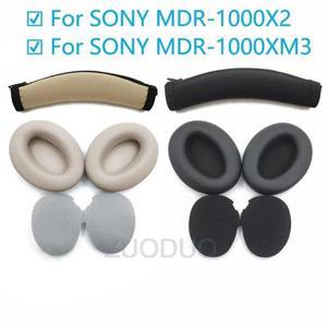 소니 MDR-1000X WH-1000XM2 M3 헤드폰 액세서리 이어 패드 헤드셋 수리 부품 폼용 교체 쿠션