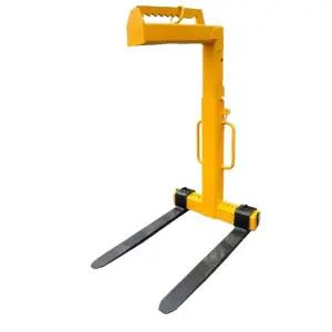 자동 크레인 포크 운반기 조절 파렛트 화물 리프트 수동 지게발 균형 유압