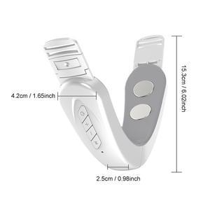 6가지 모드 얼굴 진동 전기 슬리밍 이중턱 V라인 리프트 벨트 온열 압박 펄스 마사지기