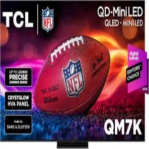 TCL 85인치 클래스 QM7K 시리즈 미니 LED QLED 4K HDR 85QM7K 2025 모델 120Hz-144Hz 반사 방지 화면