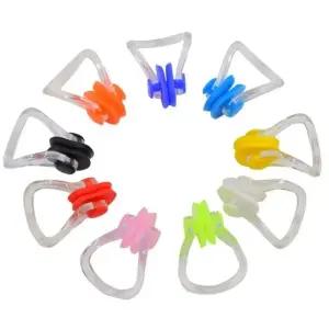 수영 코집게 실리콘 코마개 잠수 수영용품 학생 성인 (WFK9F3K)