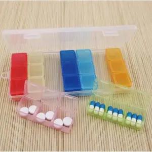 휴대용 약통 요일별 일주일 약보관함 알약 약케이스 WA41D1F