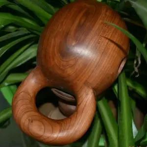 불교용품 맑은 소리 대형 스님 나무망치 목탁 기원 포함 9cm