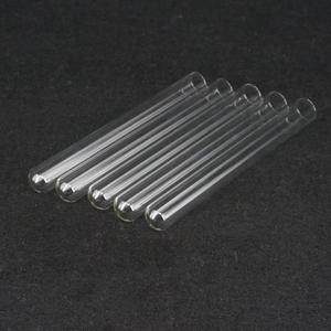 직경 18x150mm 실험실 유리 튜브 일반 끝 둥근 바닥 로트 5