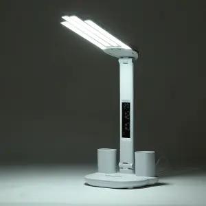눈이 편안한 4구 스탠드 학습용 독서등 터치식