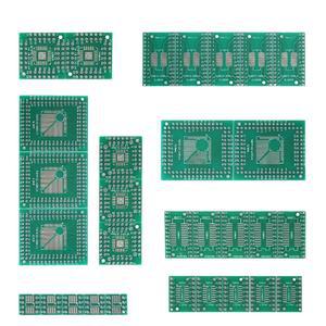 30PCS PCB 16 QFN48 SMT FQFP32 28 DIY 변환 전자 키트 세트 보드 모듬 24 어댑터 DIP SOP8