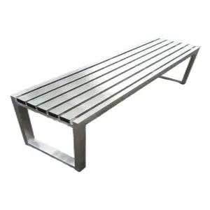 스테인레스 벤치 공원 1500 실외 1800 테라스 대기 높이 휴식 공원의자 휴게실