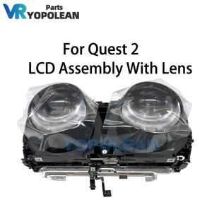 오큘러스 퀘스트 2 VR 헤드셋용  LCD 디스플레이 어셈블리 렌즈 교체 액세서리 포함