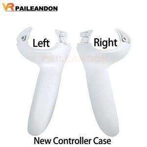 VR 헤드셋 컨트롤러 커버 케이스 왼쪽 및 오른쪽 수리 부품 메타 퀘스트 2 용