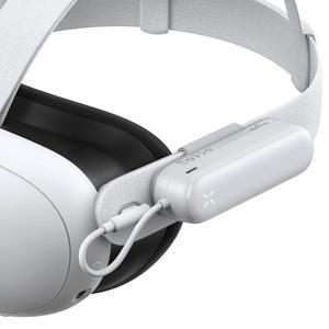 메타 퀘스트 3/3S용 충전식 배터리 팩 5000mAh 파워 뱅크 오컬스 2 VR 액세서리