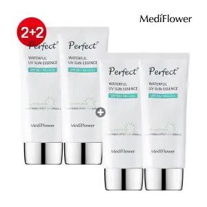 스킨케어 [메디플라워] 퍼펙트 워터풀 유브이 선에센스 50mlx4 / 수분 선크림