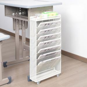 벽걸이 서류 꽂이 11단 파일 정리함 보관 거치대 사무용품 문서