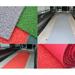 학교입구 아파트현관 쿠션 롤매트 그레이12m 소음방지 호텔로비 실외바닥 깔개