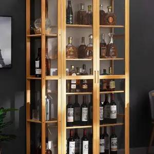 술 담그주 진열장 위스키장 와인 유리 거실 수납장