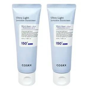 코스알엑스 울트라 라이트 인비저블 선스크린 썬크림 50ml SPF50+ 2개