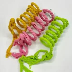 훈련 앵무새 놀이터 와이어 로프 횟대 1.5m새용품 새장 소품 새둥지 새집 아파트 닭사료