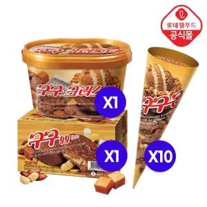 갤러리아 [롯데] 구구 시리즈 매니아 세트 12개 (콘 중심 + 크러스터 포함)