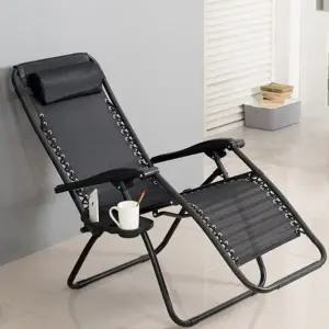 컴뱃 프리미엄 블랙 무중력 라텍스 밴딩 캠핑 의자 낚시 당직 캠핑 (WFKAF6K)