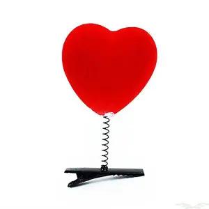 [콩심팥심]생일 파티 기념일 행사용 하트 집게핀 아기 머리