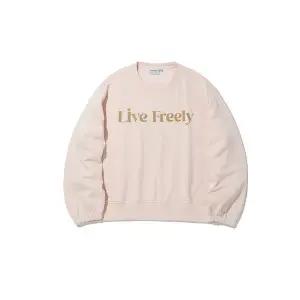 [인터크루] 여성 후로피레터링기모맨투맨 ITZ4TM51ALP 라이트핑크 _P412769784