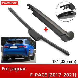 후방 와이퍼 날 블레이드  암 세트 키트 재규어 F-PACE 2017-2021 앞유리 뒷문 창 레인 브러시 13인치 325m