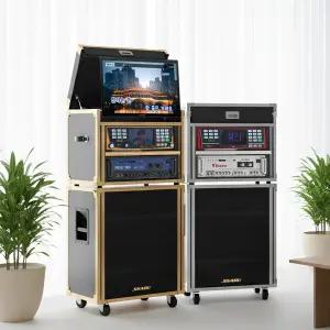 2026 NEW 태진 가정용 노래방기계 싸부(SSABU) MS-2100L 이동식 노래방 올인원 풀세트