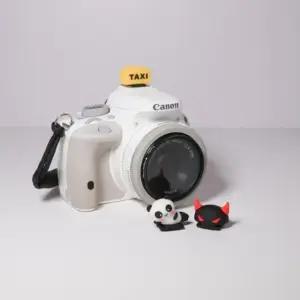 핫슈커버 카메라 슈 팬더 악마 택시 캐릭터 악세사리 DSLR 미러리스용 (WFKAEGZ)