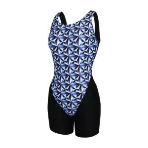 XBLUE 여자 아쿠아로빅 반전신 수영복 3부 N164502