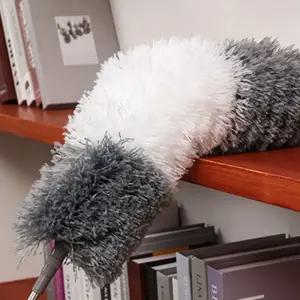 휘어지는 먼지떨이 길이조절 극세사 셔닐 3종 세트